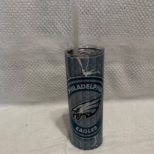 Philadelphia Eagles Tumbler with Straw